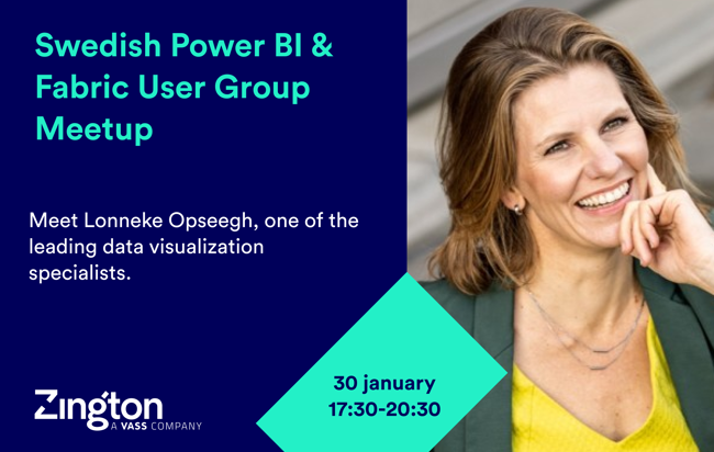 Swedish Power BI & Fabric User Group Meetup Lonneke Opseegh