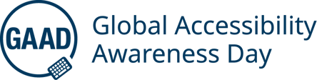 Global Accessibility Awareness Day logga
